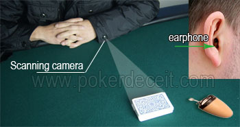 cartas de poker câmera de varredura, código de barras marcado cartões de câmera de varredura
